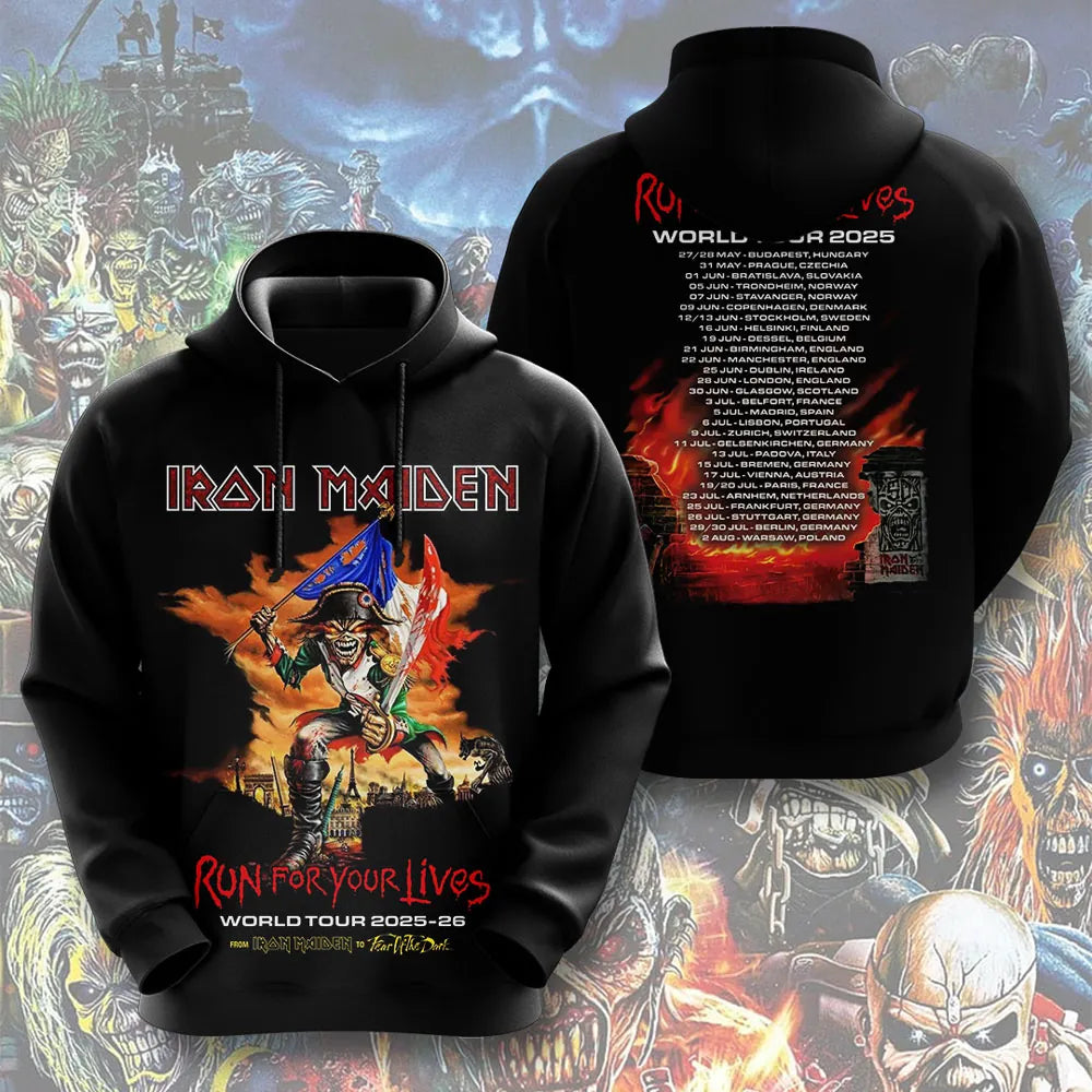 Iron Maiden 3D Apparel – TMTHU1052