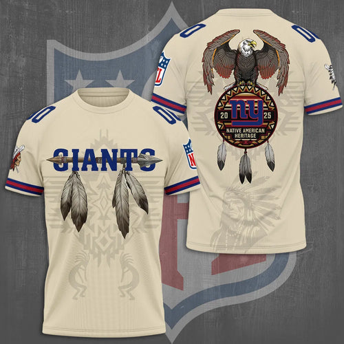 New York Giants x Native American Heritage 3D Apparel – TMTHU985