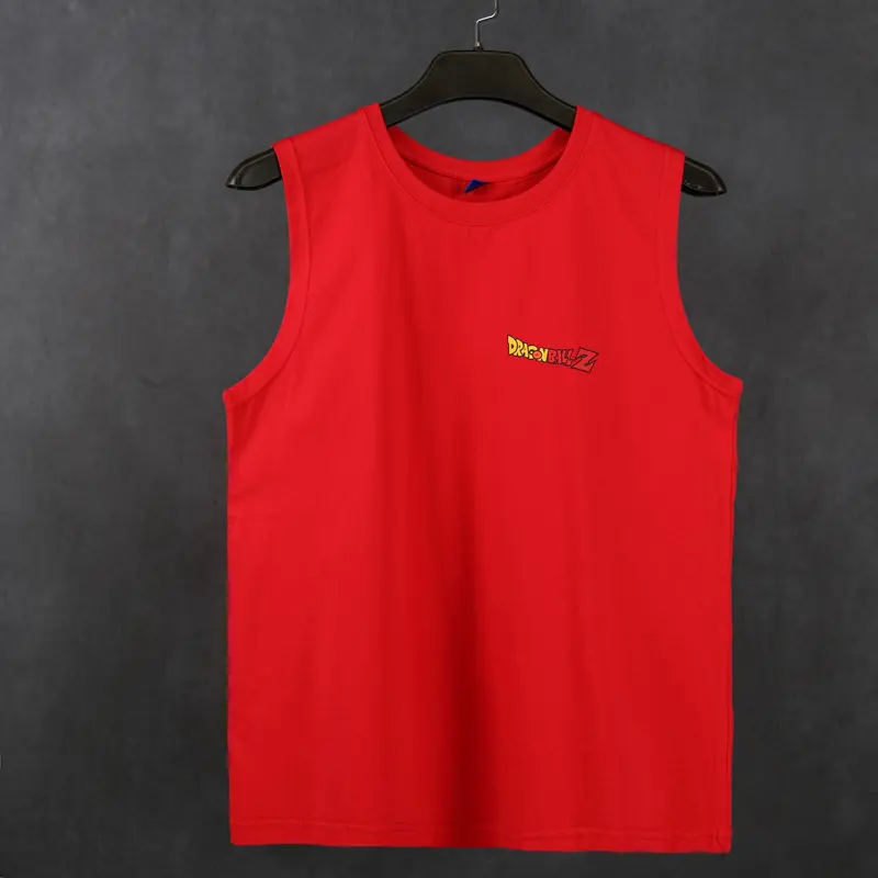 Top Rated 80s 90s Dragon Ball DBZ Oversized singlet muscle men's graphic tees Goku Fits Anime tank tops men gifts