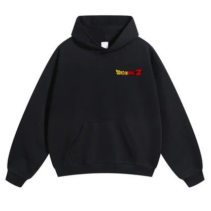 Dragon Ball DBZ Goku Viral Anime Graphic Hoodie Unisex 90s Retro Pullover Funny Cartoon Streetwear Hoodies Cozy Fleece Gift For Him 100% Cotton Super Soft Pre Shrunk Machine Wash Cold Gentle Cycle