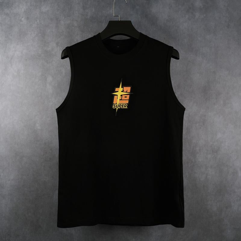 Dragon Ball DBZ Goku Saiyan Unisex Summer outfits men streetwear 80s 90s graphic tees cotton Anime tank tops men gifts