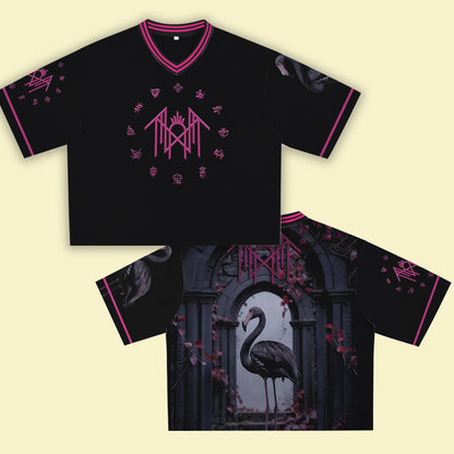 Sleep Tokenn Jersey - Outstanding Design with Logo And Black Swan Image, Suitable for Streetwear
