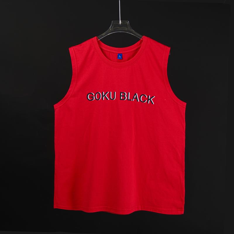 Top Rated 80s 90s Dragon Ball DBZ Goku saiyan Oversized streetwear singlet muscle cotton outfits men short summer men's graphic tees Fits vacation outfits Anime tank tops men gifts
