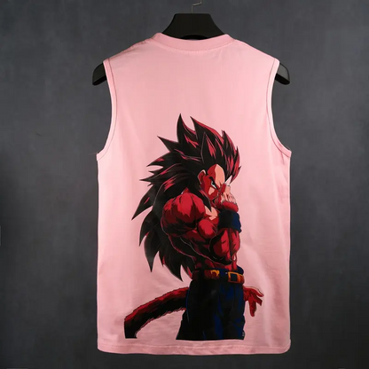 Top Rated 80s 90s Dragon Ball DBZ Oversized singlet muscle men's graphic tees Goku Fits Anime tank tops men gifts