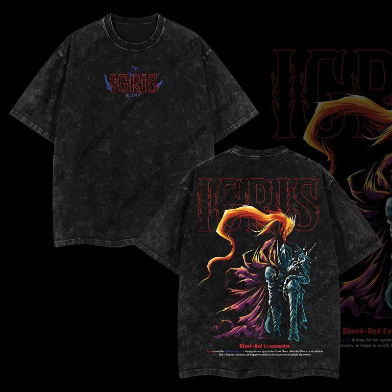 [COLLECTION 2] 18 Best Designs Solo Leveling T-Shirt Featuring Sung Jin-Woo, Statue of God & Iconic Moments, Double Printed Unisex Oversize Lightweight Acid Washed Cotton Tee anime lover anime merch