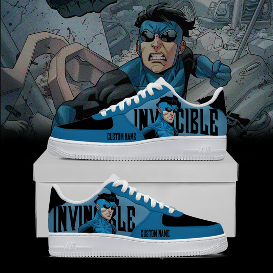 Invincible Custom Sneakers Markvincible – Anime Streetwear Shoes  Markvincible