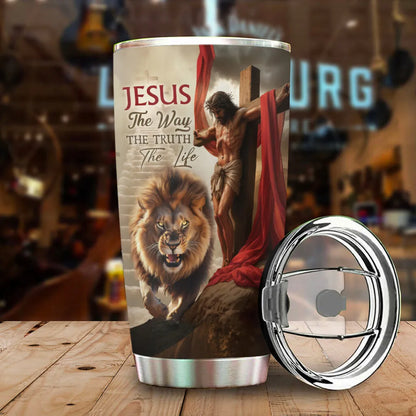 Jesus The Way The Truth The Life Tumbler Cup – TANTN16229