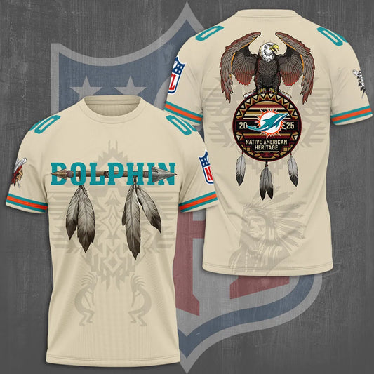 Miami Dolphins x Native American Heritage 3D Apparel – TMTHU955