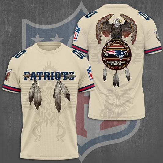 New England Patriots x Native American Heritage 3D Apparel – TMTHU956