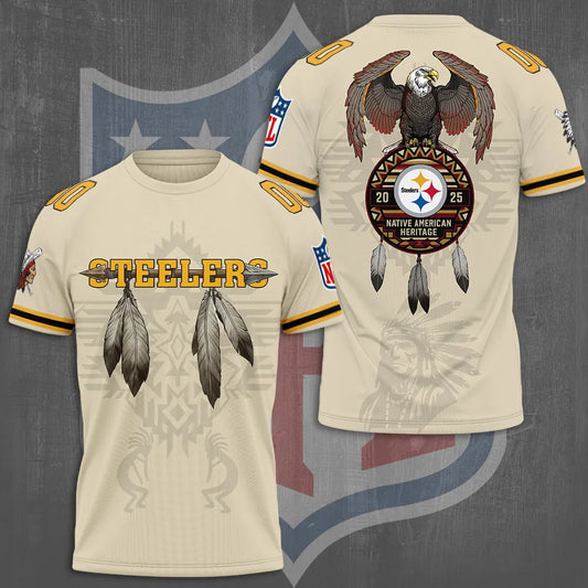 Pittsburgh Steelers x Native American Heritage 3D Apparel – TMTHU961