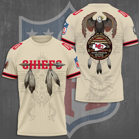 Kansas City Chiefs x Native American Heritage 3D Apparel – TMTHU967