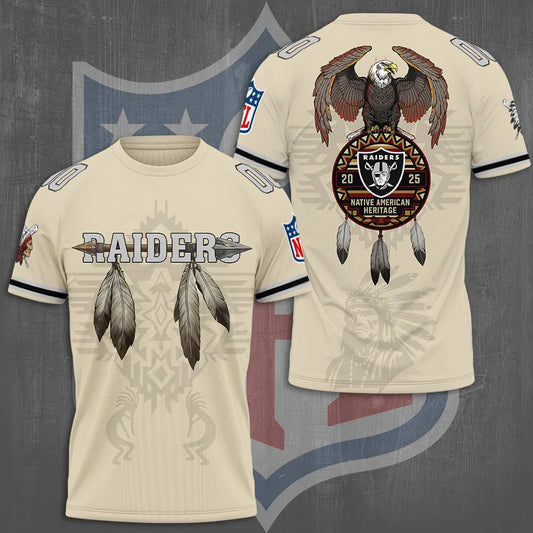 Las Vegas Raiders x Native American Heritage 3D Apparel – TMTHU968