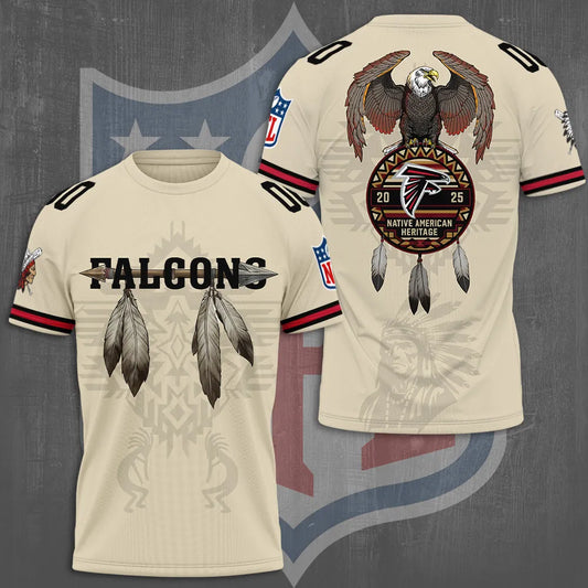 Atlanta Falcons x Native American Heritage 3D Apparel – TMTHU977
