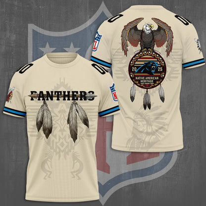 Carolina Panthers x Native American Heritage 3D Apparel – TMTHU978