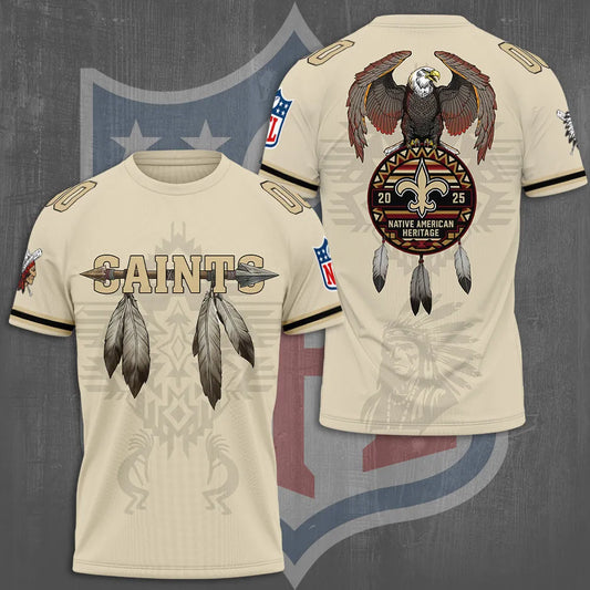 New Orleans Saints x Native American Heritage 3D Apparel – TMTHU979
