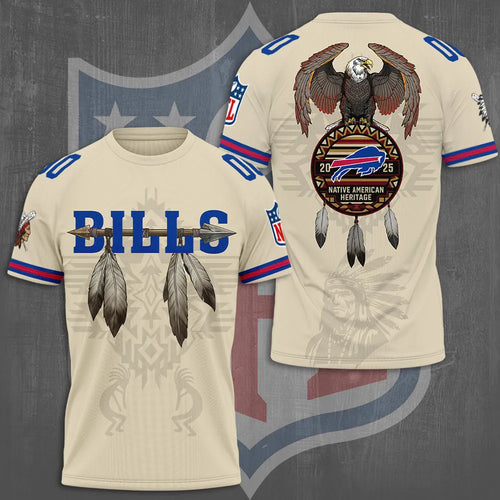 Buffalo Bills x Native American Heritage 3D Apparel – TMTHU954