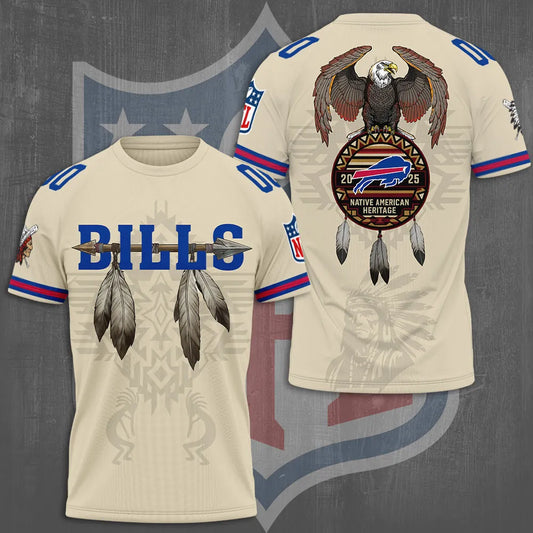 Buffalo Bills x Native American Heritage 3D Apparel – TMTHU954