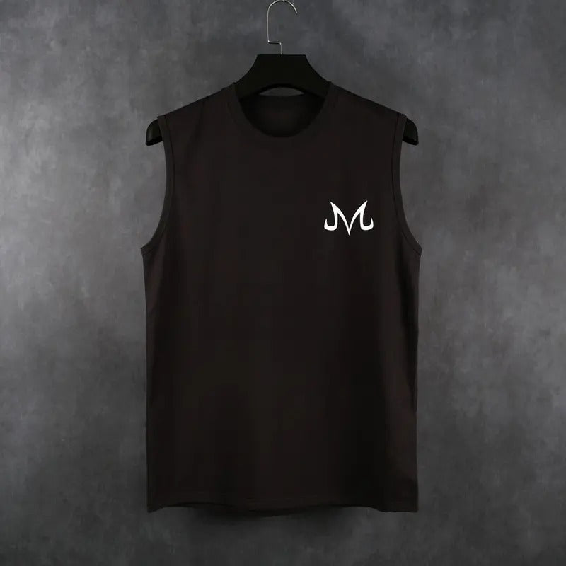 Dragon Ball DBZ Vegeta Saiyan Unisex Summer outfits men streetwear 80s 90s graphic tees cotton Anime tank tops men gifts