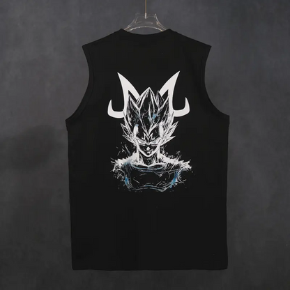 Top Rated 80s 90s Dragon Ball DBZ Oversized singlet muscle men's graphic tees Vegeta Fits Anime tank tops men gifts