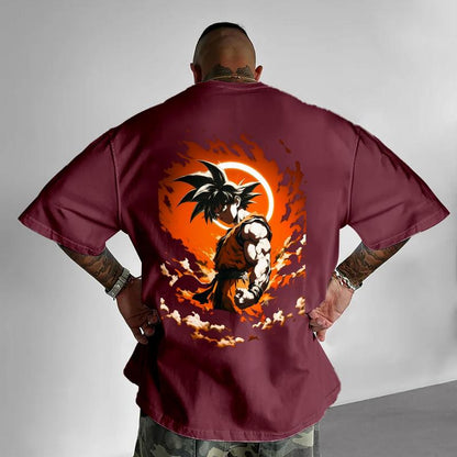 Urban Street Unisex Summer outfits men streetwear 80s 90s graphic tees cotton Anime tank tops men gifts