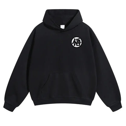 Dragon Ball DBZ Viral Anime Graphic Hoodie! Unisex 90s Retro Pullover - Funny Cartoon Streetwear Hoodies - Cozy Fleece Gift For Him Casual Cotton