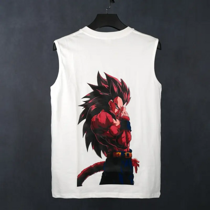 Top Rated 80s 90s Dragon Ball DBZ Oversized singlet muscle men's graphic tees Goku Fits Anime tank tops men gifts