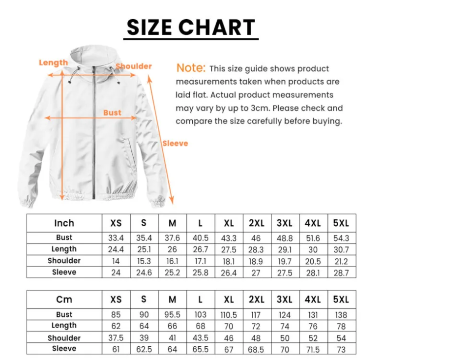 Buffalo Bills 3D Windbreaker Jacket – MAITM12705